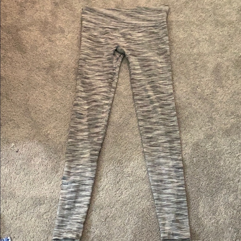 Black and white leggings